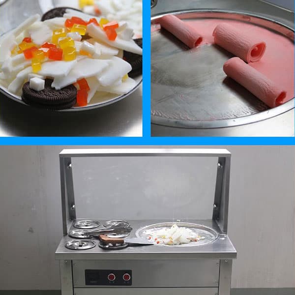 stir fried ice cream machine