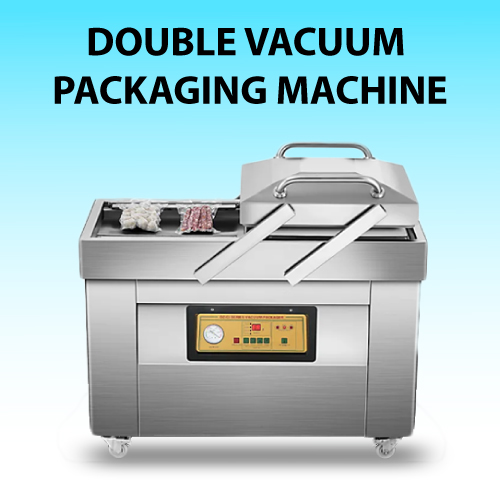 double packaging vacuum machine